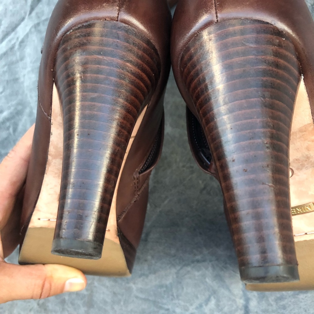 COLE HAAN Air Cara knee-high boot, chestnut color - Picture 5 of 8